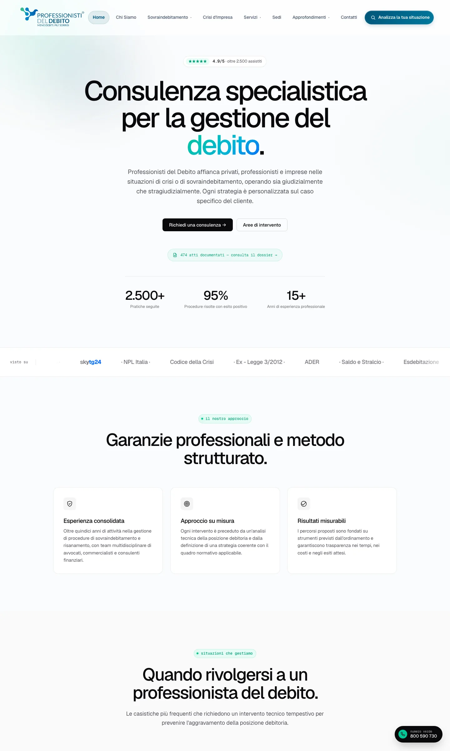 Home Professionisti del Debito (desktop)